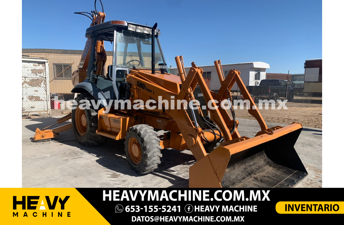 Maquinaria Pesada Retroexcavadora 2000 Case 580 Super L